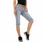 Damen Capri-Jeans von Miss Curry - grey