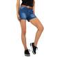 Damen Jeansshorts von M.Sara - blue