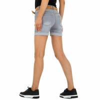 Damen Jeansshorts von M.Sara - grey