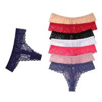 Damen Unterwäsche beige, black, blue, pink, red, rose, violet, white - 24 Stück