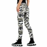 Damen Skinny Jeans von M.Sara - camouflage