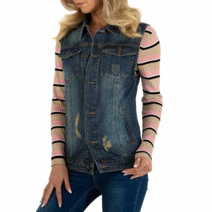 Damen Weste von ABC Denim Gr. XXL/44 - blue