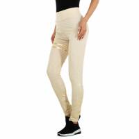 Damen Klassische Leggings von Holala - cream