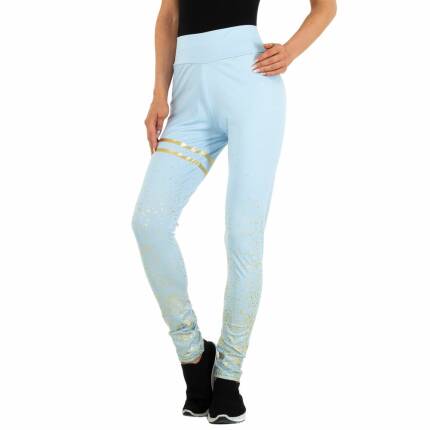 Damen Klassische Leggings von Holala Gr. S/M - L.blue