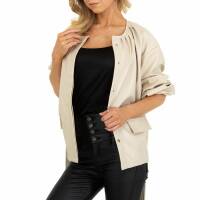 Damen Bikerjacke von SHK Paris - cream