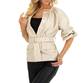 Damen Bikerjacke von SHK Paris - cream