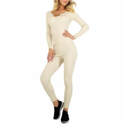 Damen Zweiteiler von EMMA & ASHLEY Gr. M/L - cream