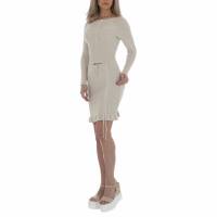 Damen Minikleid von EMMA & ASHLY Gr. S/M - beige