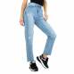 Damen High Waist Jeans von Colorful Premium Gr. S/36 - blue