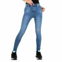 Damen Skinny Jeans von Colorful Premium Gr. XS/34 - blue