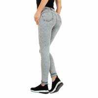 Damen High Waist Jeans von Colorful Premium Gr. XS/34 - grey