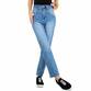 Damen High Waist Jeans von Colorful Premium - blue