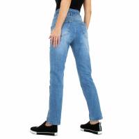 Damen High Waist Jeans von Colorful Premium Gr. S/36 - blue