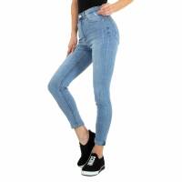 Damen High Waist Jeans von Colorful Premium - blue