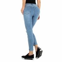 Damen High Waist Jeans von Colorful Premium - blue