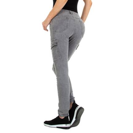 Damen Skinny Jeans von Colorful Premium Gr. M/38 - grey