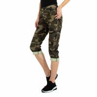 Damen Capri-Jeans von Colorful Premium - armygreen