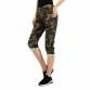 Damen Capri-Jeans von Colorful Premium Gr. XS/34 - armygreen