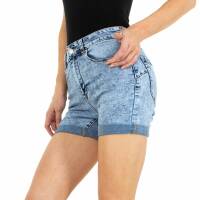 Damen Jeansshorts von Colorful Premium - blue