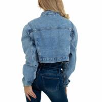 Damen Jeansjacke von Colorful Premium Gr. S/36 - blue