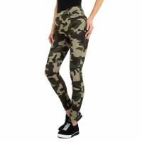 Damen Skinny Jeans von Daysie - armygreen