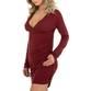 Damen Cocktail- & Partykleid von Metrofive - wine