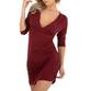 Damen Cocktail- & Partykleid von Metrofive - wine