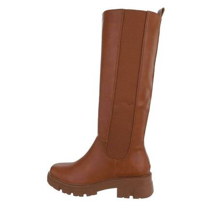 Damen Klassische Stiefeletten - camel Gr. 36