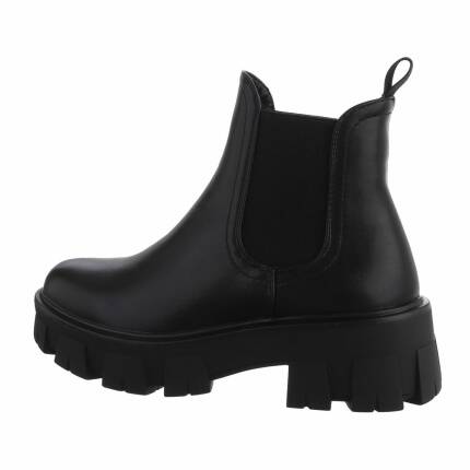 Damen Chelsea Boots - blackpu