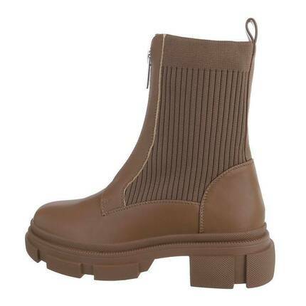 Damen Klassische Stiefeletten - khaki - 12 Paar