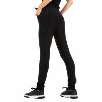 Damen Stoffhose von Fashion - black