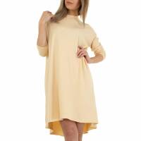 Damen Stretchkleid von Glo Story Gr. One Size - cream