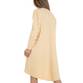 Damen Stretchkleid von Glo Story Gr. One Size - cream