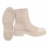 Damen Klassische Stiefeletten - beige