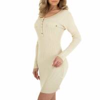 Damen Stretchkleid von EMMASH - cream