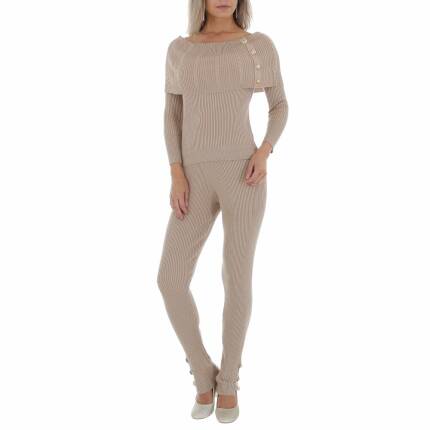 Damen Zweiteiler von Emma Ashley Gr. M/L - beige