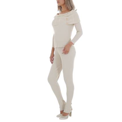 Damen Zweiteiler von Emma Ashley Gr. M/L - cream