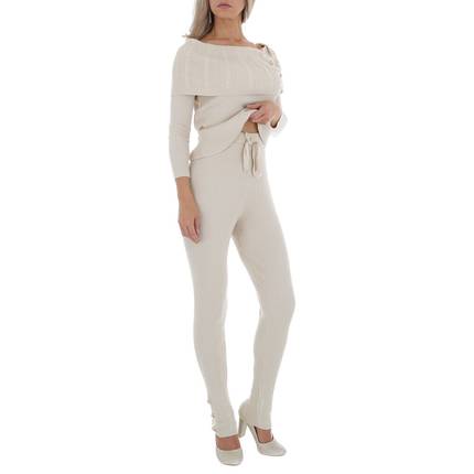 Damen Zweiteiler von Emma Ashley Gr. M/L - cream