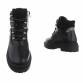 Damen Schnürstiefeletten - black