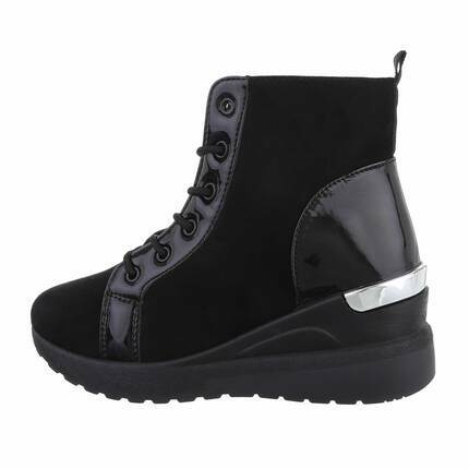 Damen Keilstiefeletten - black Gr. 38