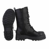 Damen Schnürstiefel - black