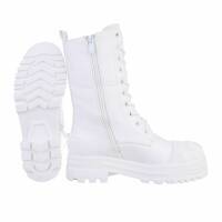 Damen Schnürstiefel - white