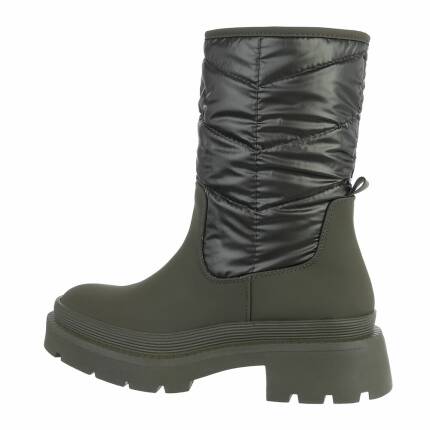 Damen Klassische Stiefeletten - green Gr. 36