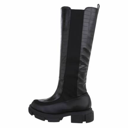 Damen Klassische Stiefel - black Gr. 36