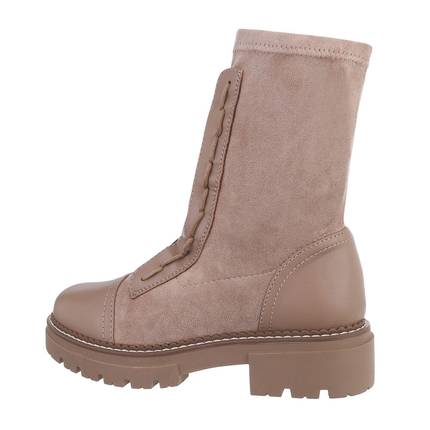 Damen Klassische Stiefeletten - khaki Gr. 37