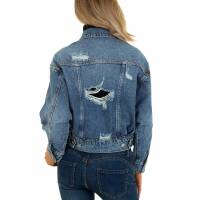 Damen Jeansjacke von Laulia - blue