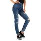 Damen High Waist Jeans von  - blue