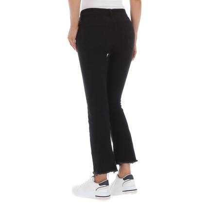 Damen Bootcut Jeans von Laulia Gr. S/36 - black