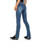 Damen High Waist Jeans von Laulia - blue