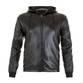 Herren Kunstleder Jacke  von EGRET - black